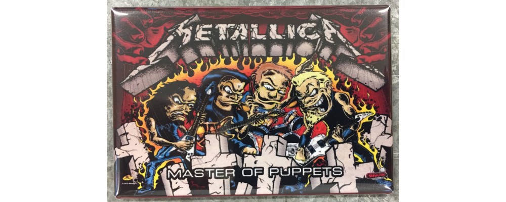 Metallica- Master of Puppets - Pinball - Magnet - Stern
